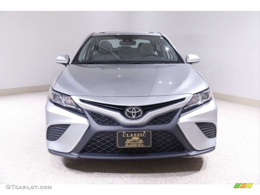 2019 Camry SE - Celestial Silver Metallic / Ash photo #2