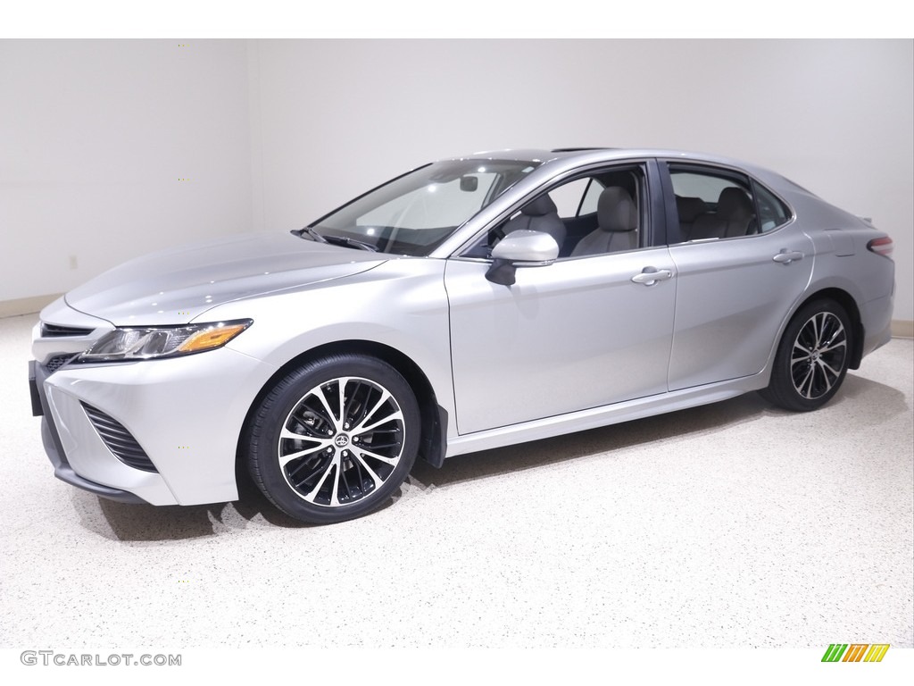 2019 Camry SE - Celestial Silver Metallic / Ash photo #3