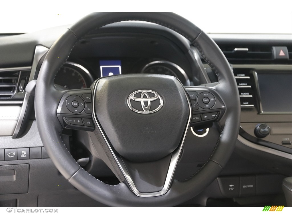 2019 Camry SE - Celestial Silver Metallic / Ash photo #7