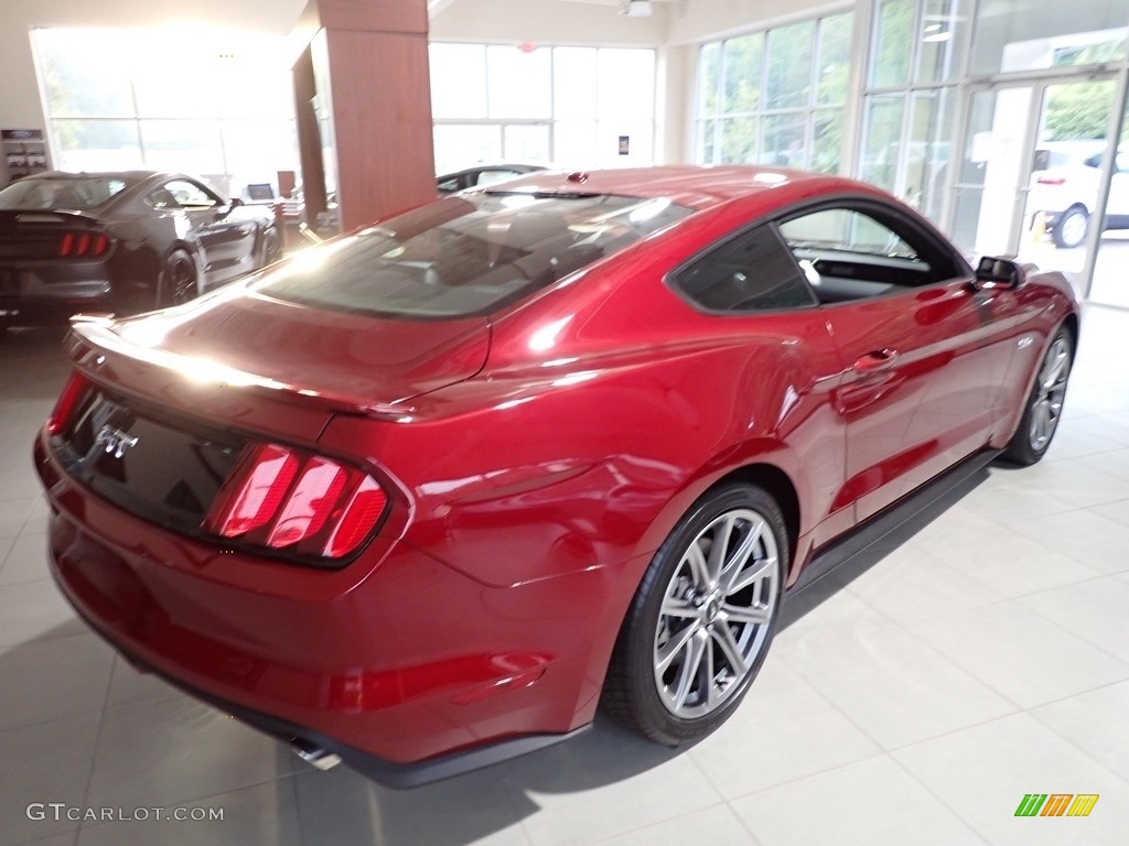 2015 Mustang GT Premium Coupe - Ruby Red Metallic / Ebony Recaro Sport Seats photo #3