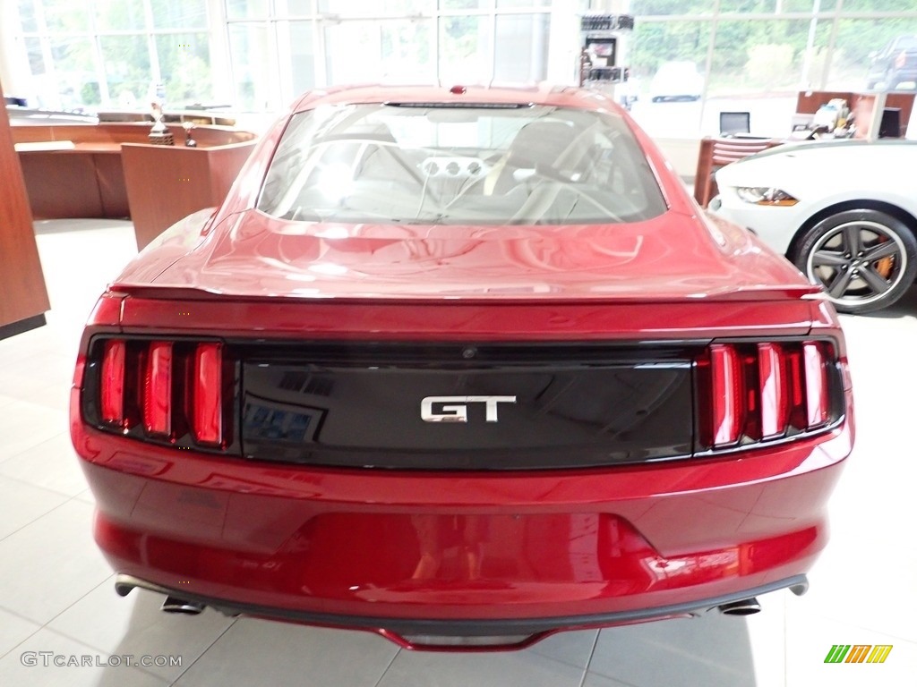 2015 Mustang GT Premium Coupe - Ruby Red Metallic / Ebony Recaro Sport Seats photo #4
