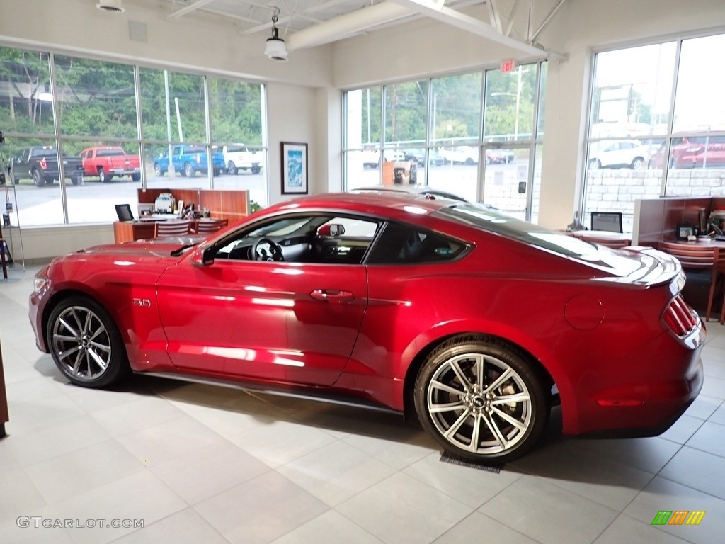 2015 Mustang GT Premium Coupe - Ruby Red Metallic / Ebony Recaro Sport Seats photo #6