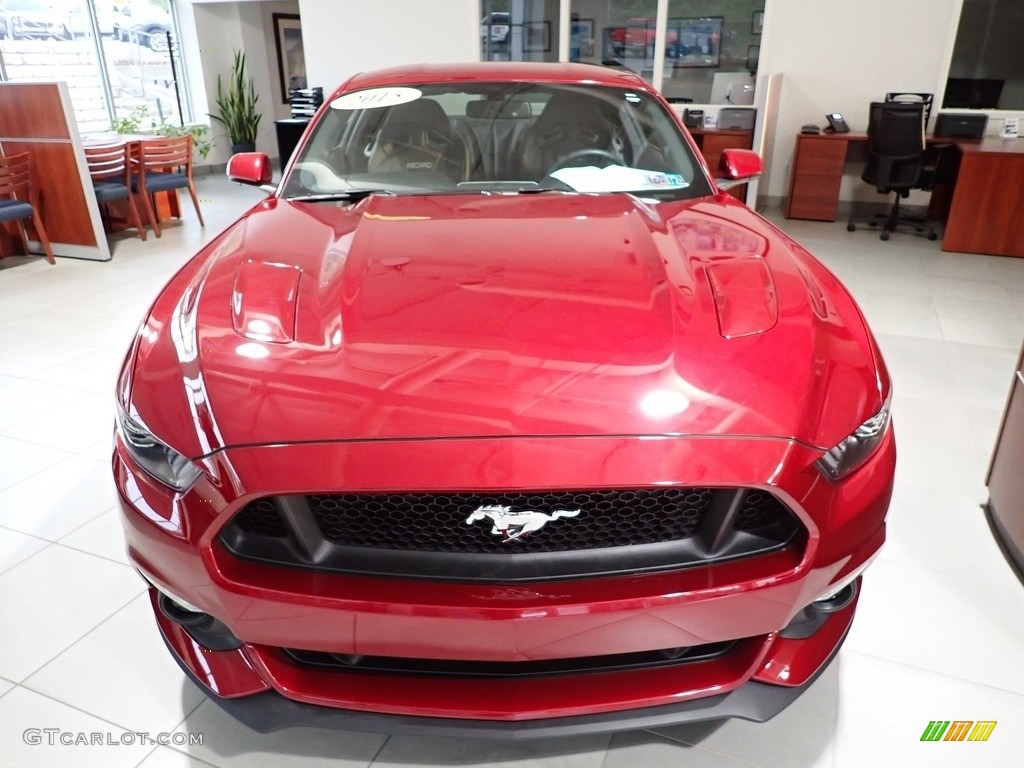 2015 Mustang GT Premium Coupe - Ruby Red Metallic / Ebony Recaro Sport Seats photo #8
