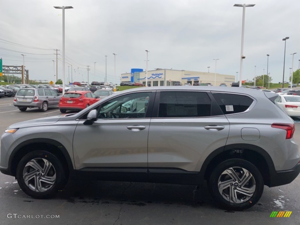 2021 Santa Fe SE AWD - Shimmering Silver / Black photo #4