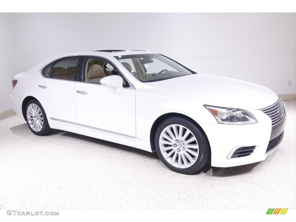 2017 LS 460 AWD - Eminent White Pearl / Parchment photo #1