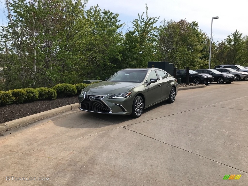 2021 ES 350 - Sunlit Green / Flaxen photo #1