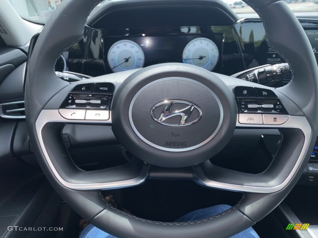 2021 Elantra SEL - Intense Blue / Black photo #9