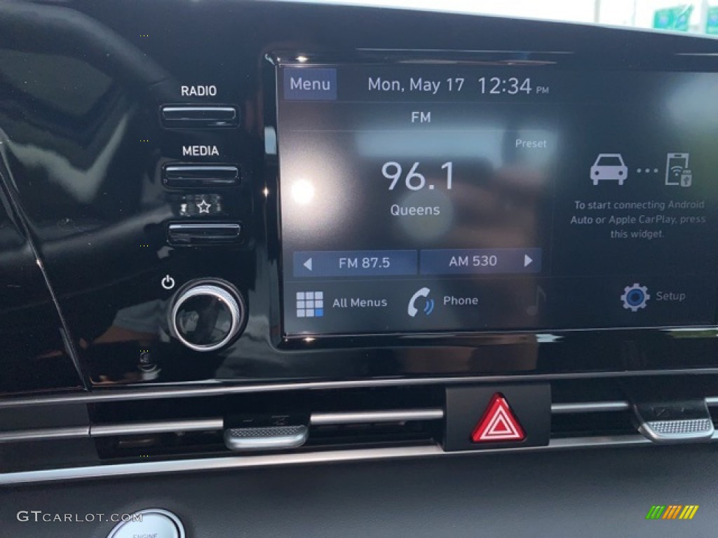 2021 Elantra SEL - Intense Blue / Black photo #10