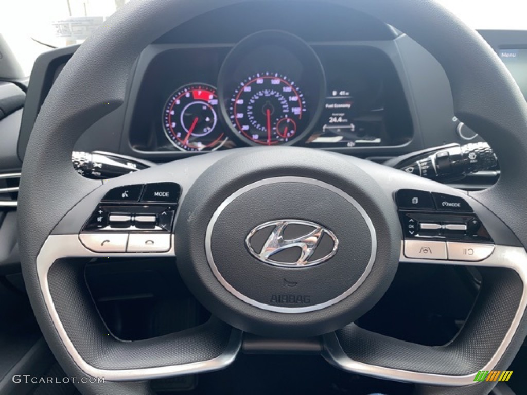 2021 Elantra SEL - Intense Blue / Black photo #7
