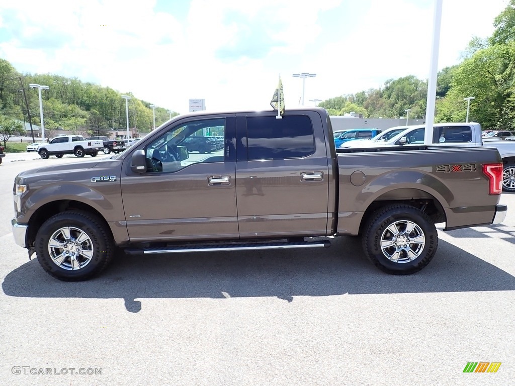 2017 F150 XLT SuperCrew 4x4 - Caribou / Earth Gray photo #2