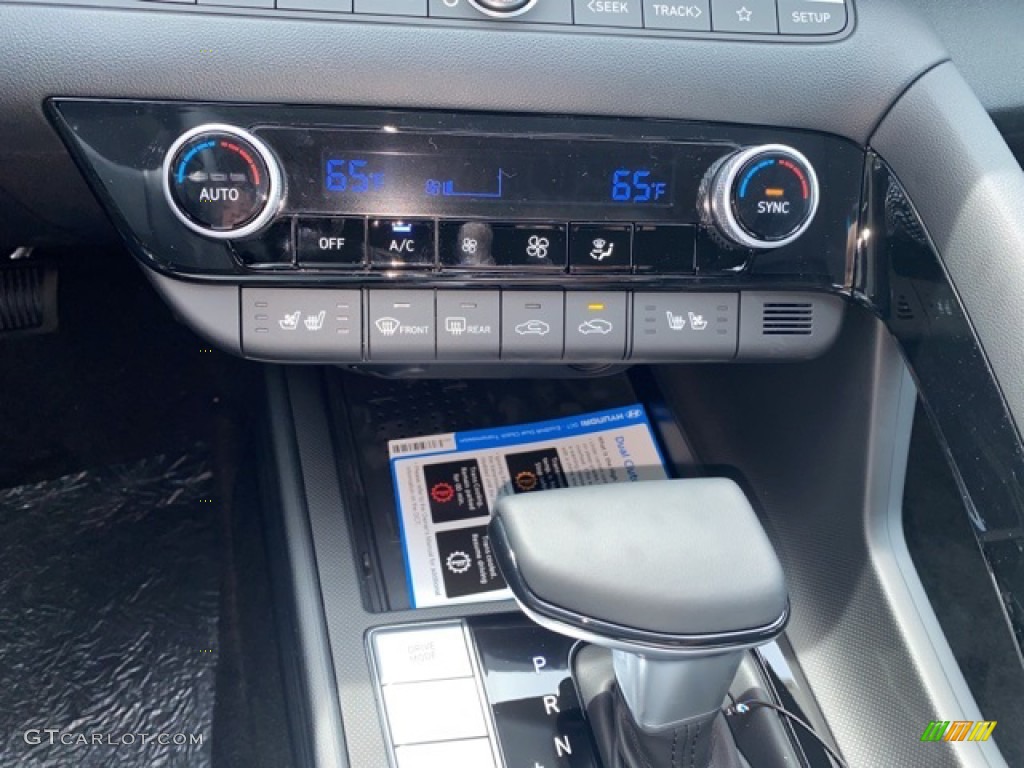 2021 Elantra Limited Hybrid - Intense Blue / Black photo #10