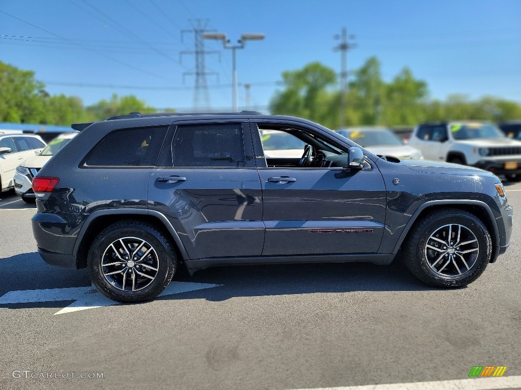 2017 Grand Cherokee Trailhawk 4x4 - Rhino / Black/Dark Ruby Red photo #27