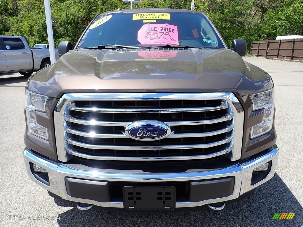 2017 F150 XLT SuperCrew 4x4 - Caribou / Earth Gray photo #8