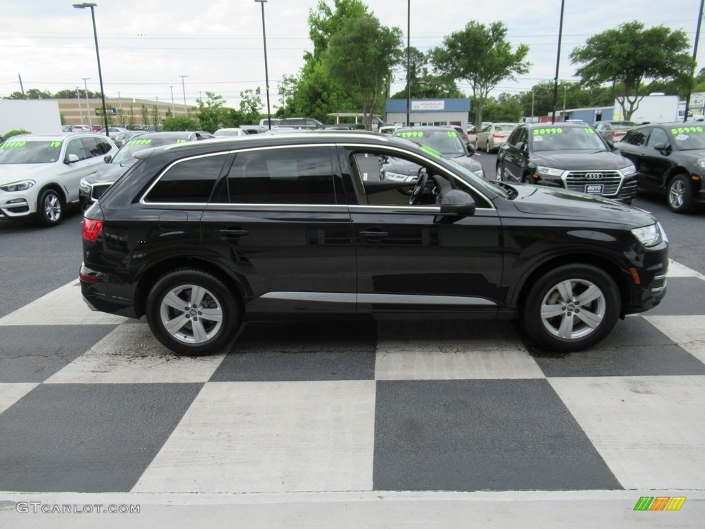 2019 Q7 45 Premium Plus quattro - Orca Black Metallic / Pistachio Beige photo #3