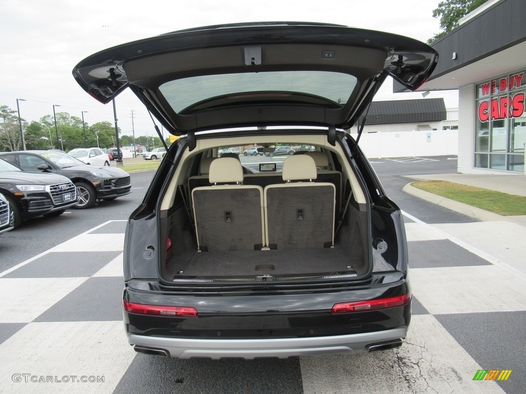 2019 Q7 45 Premium Plus quattro - Orca Black Metallic / Pistachio Beige photo #5