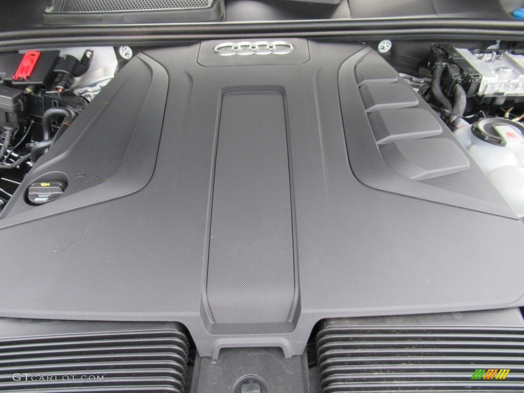 2019 Q7 45 Premium Plus quattro - Orca Black Metallic / Pistachio Beige photo #6
