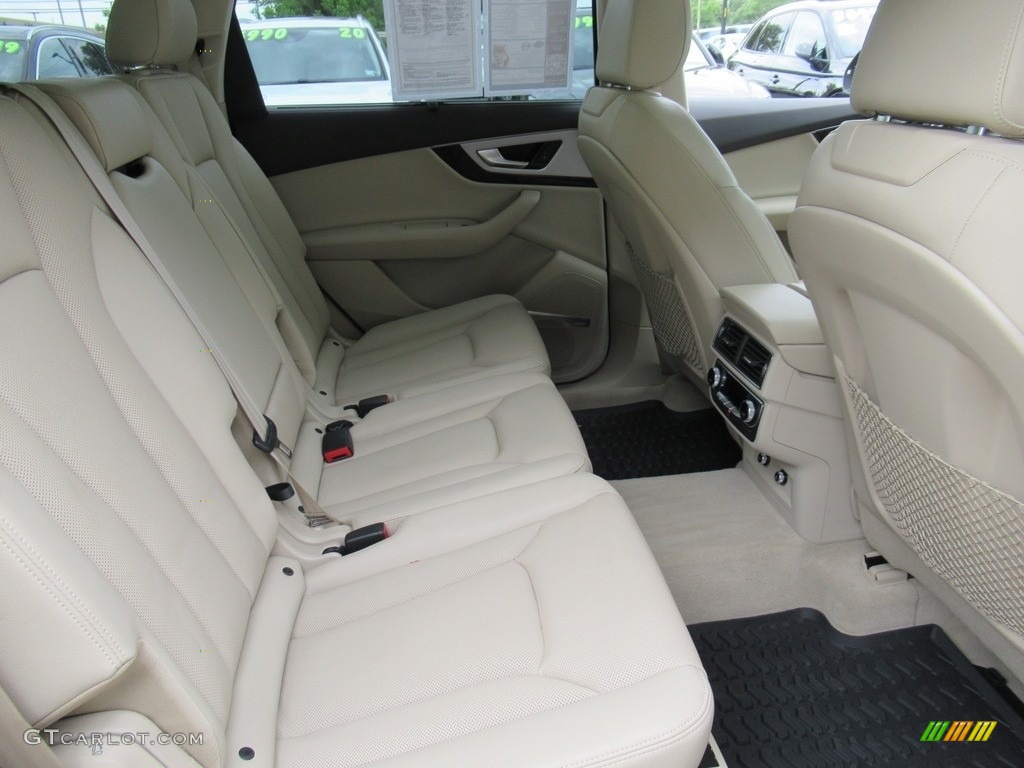 2019 Q7 45 Premium Plus quattro - Orca Black Metallic / Pistachio Beige photo #13
