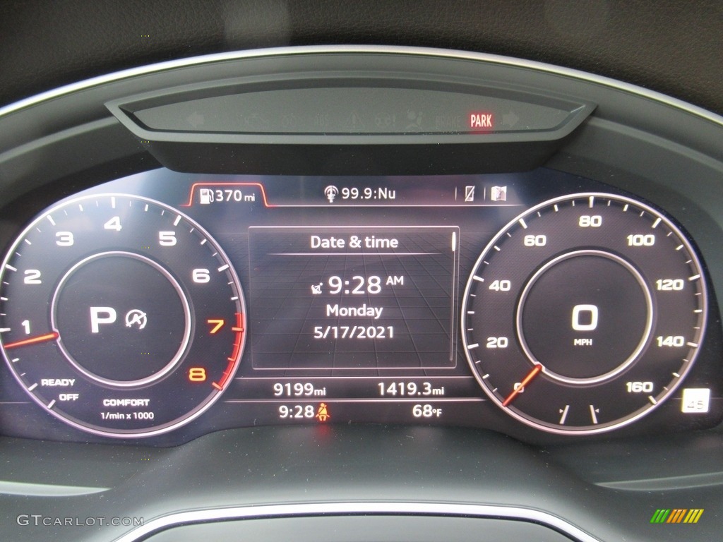 2019 Q7 45 Premium Plus quattro - Orca Black Metallic / Pistachio Beige photo #16