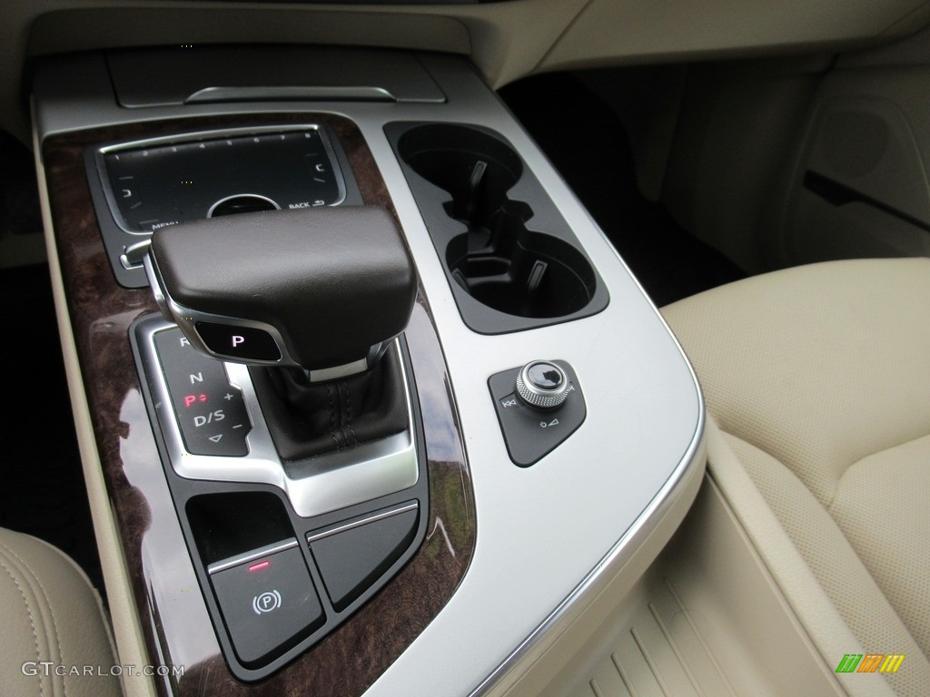 2019 Q7 45 Premium Plus quattro - Orca Black Metallic / Pistachio Beige photo #19