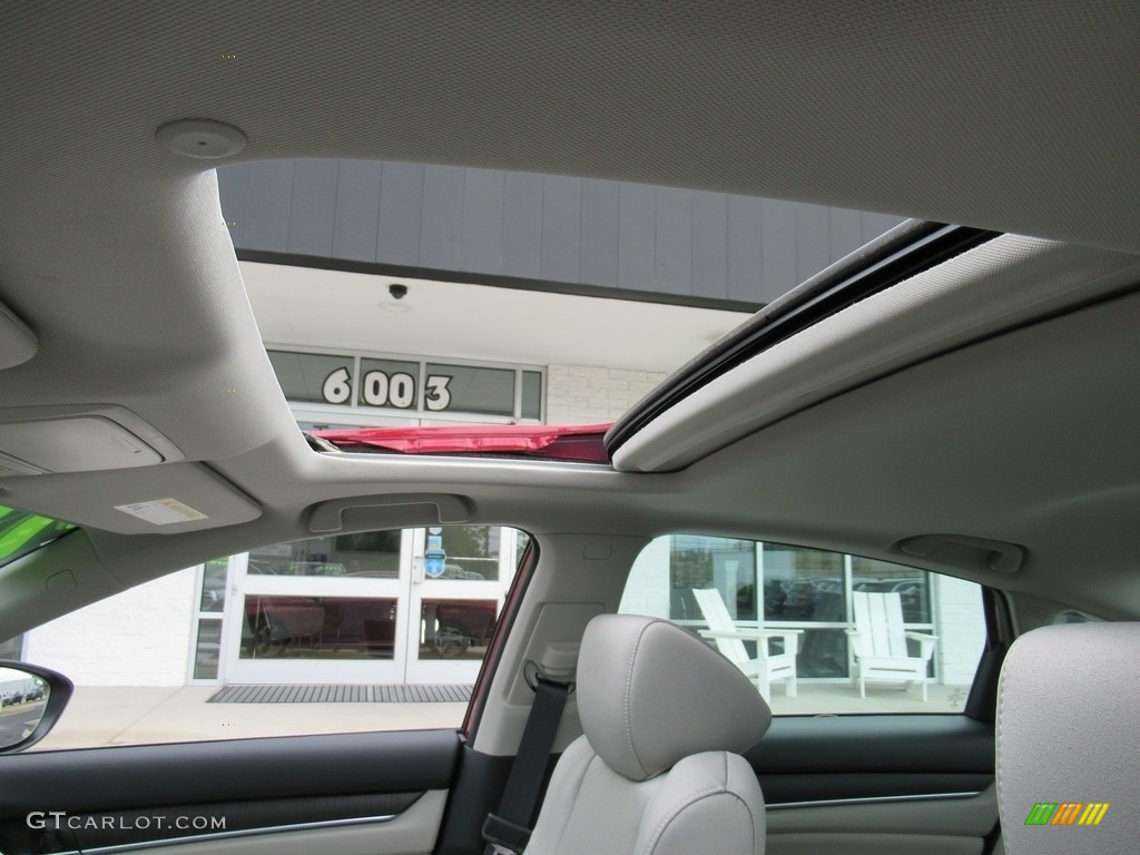 2020 Accord EX Sedan - Radiant Red Metallic / Gray photo #14