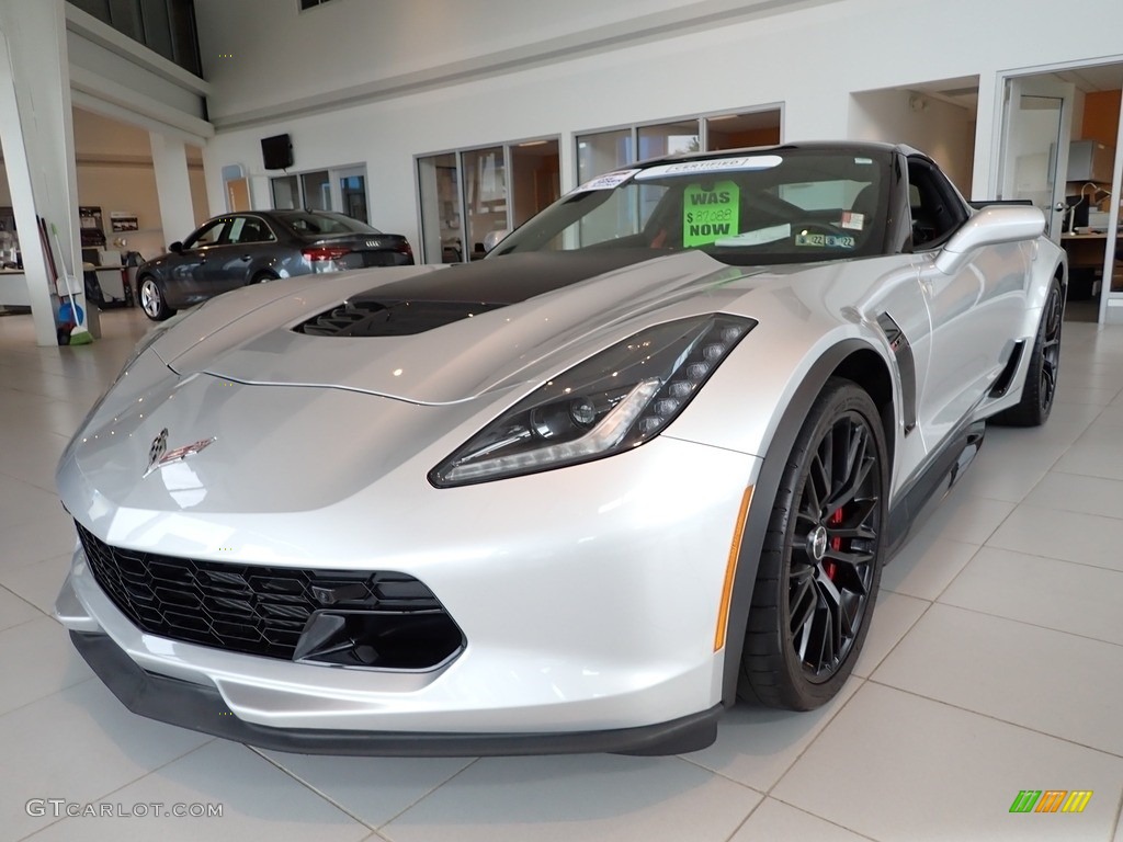 Blade Silver Metallic 2018 Chevrolet Corvette Z06 Coupe Exterior Photo #141989996