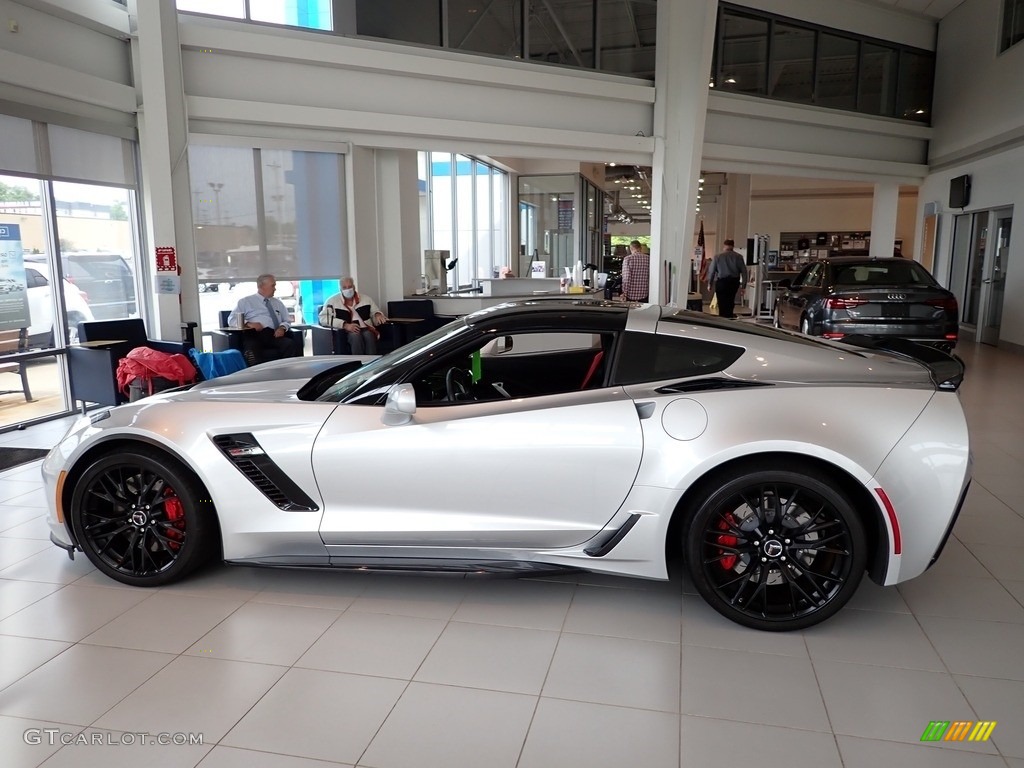 2018 Corvette Z06 Coupe - Blade Silver Metallic / Jet Black photo #3