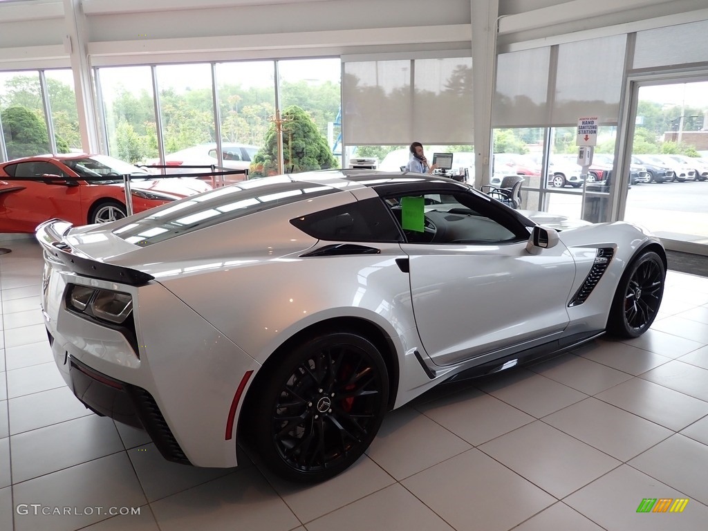 2018 Corvette Z06 Coupe - Blade Silver Metallic / Jet Black photo #8