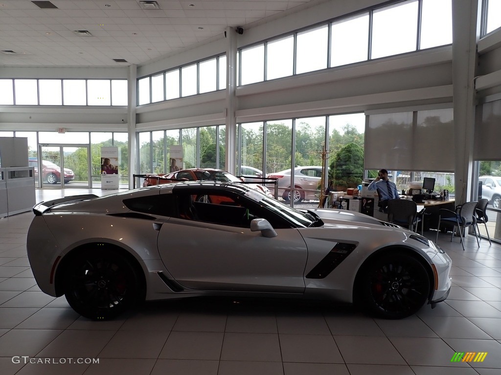 2018 Corvette Z06 Coupe - Blade Silver Metallic / Jet Black photo #9