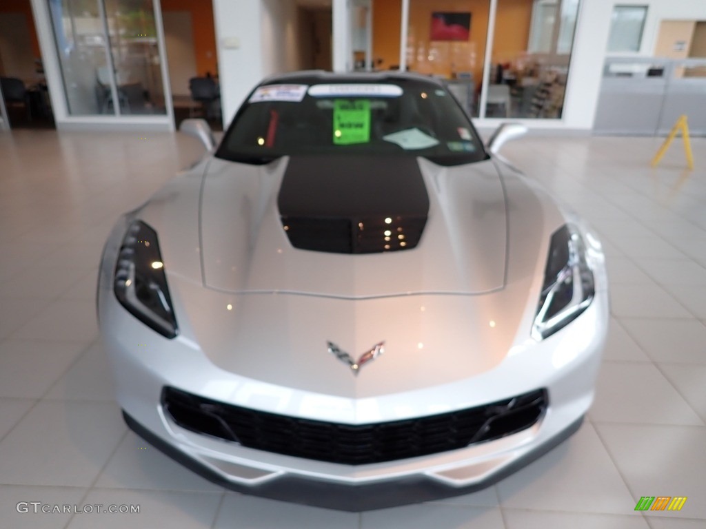 2018 Corvette Z06 Coupe - Blade Silver Metallic / Jet Black photo #12