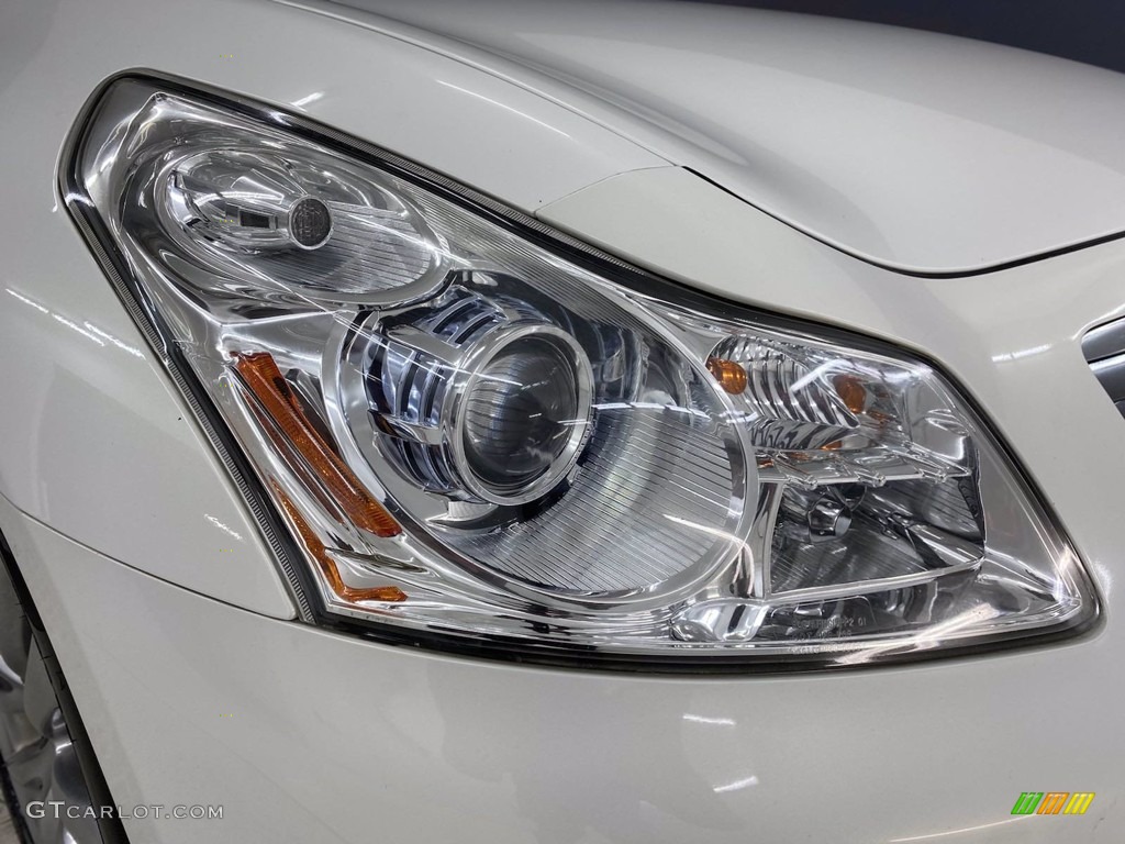 2009 G 37 x Sedan - Moonlight White / Wheat photo #7