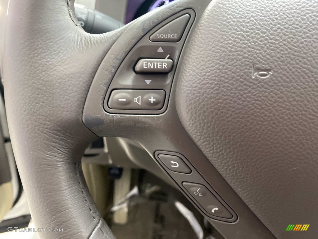 2009 G 37 x Sedan - Moonlight White / Wheat photo #19