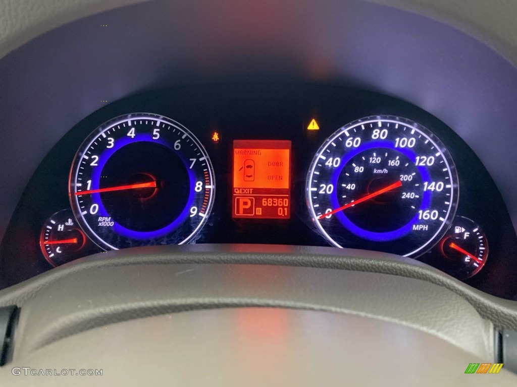 2009 G 37 x Sedan - Moonlight White / Wheat photo #21