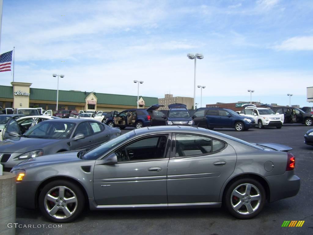 2008 Grand Prix GXP Sedan - Shadow Gray Metallic / Ebony photo #6