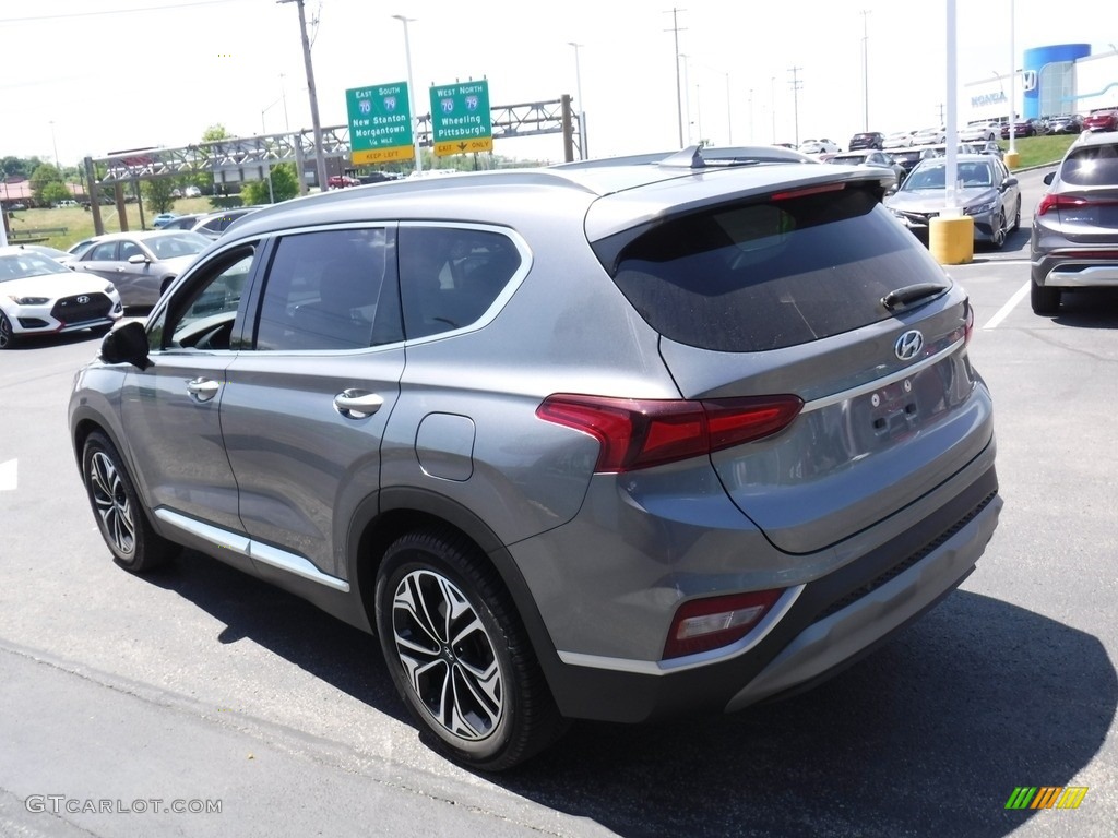 2019 Santa Fe Ultimate AWD - Machine Gray / Black photo #7