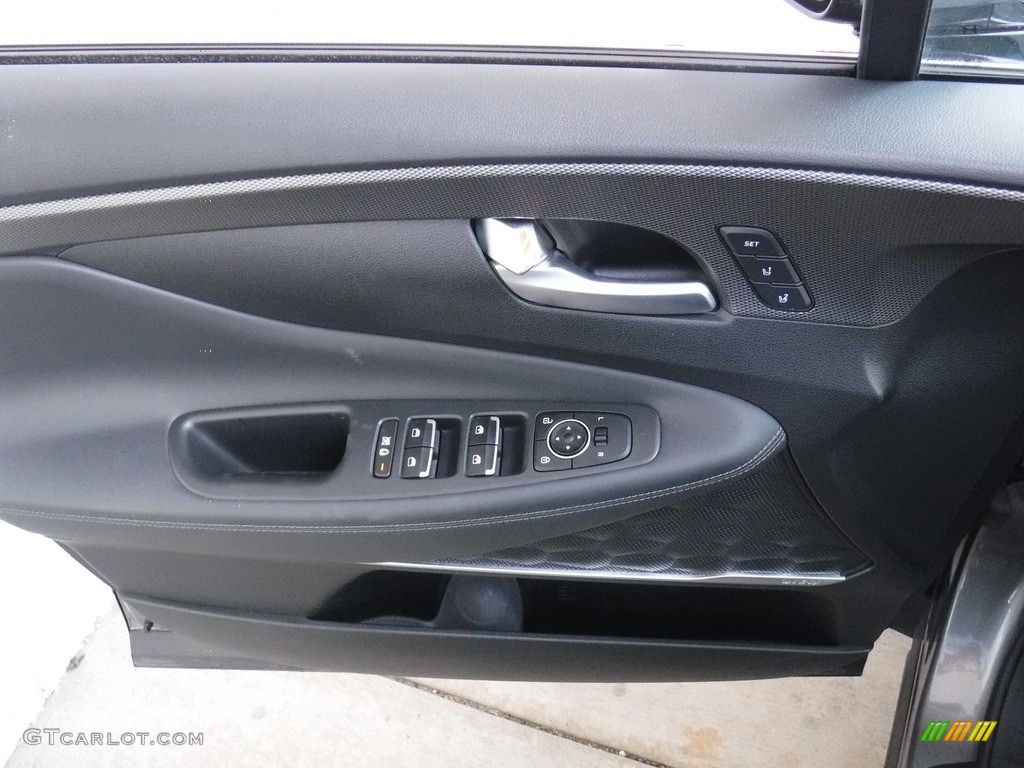 2019 Santa Fe Ultimate AWD - Machine Gray / Black photo #11