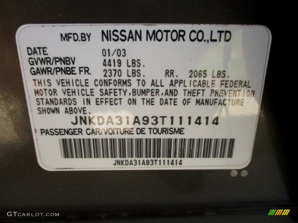 2003 I 35 - Millennium Jade Green / Beige photo #74