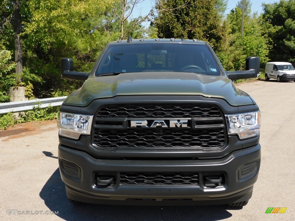 2021 2500 Tradesman Crew Cab 4x4 - Olive Green Pearl / Black/Diesel Gray photo #2
