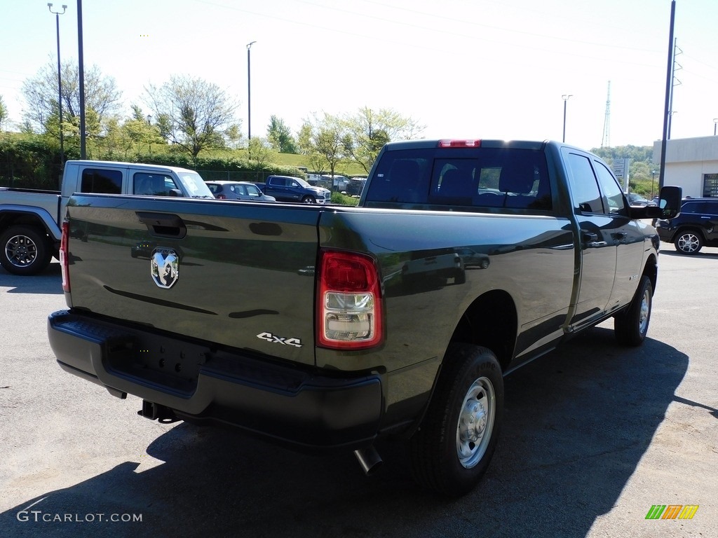 2021 2500 Tradesman Crew Cab 4x4 - Olive Green Pearl / Black/Diesel Gray photo #5
