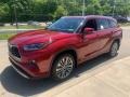 2021 Ruby Flare Pearl Toyota Highlander Hybrid Platinum AWD  photo #14