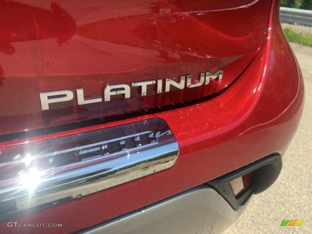 2021 Highlander Hybrid Platinum AWD - Ruby Flare Pearl / Black photo #17