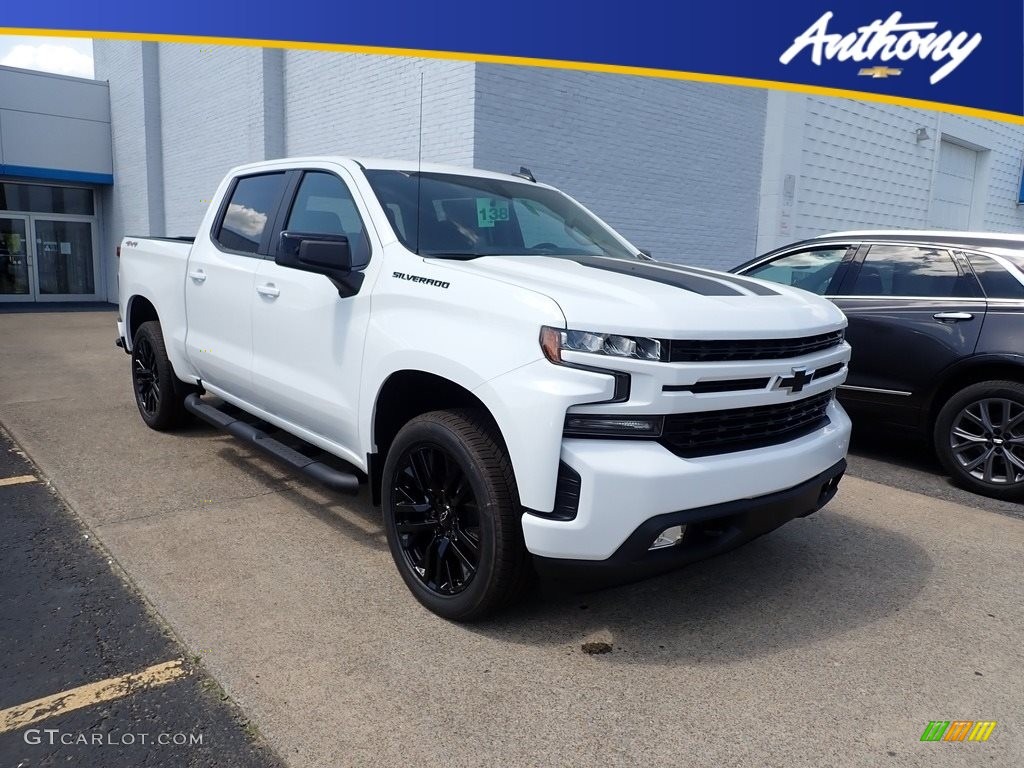 2021 Silverado 1500 RST Crew Cab 4x4 - Summit White / Jet Black photo #1