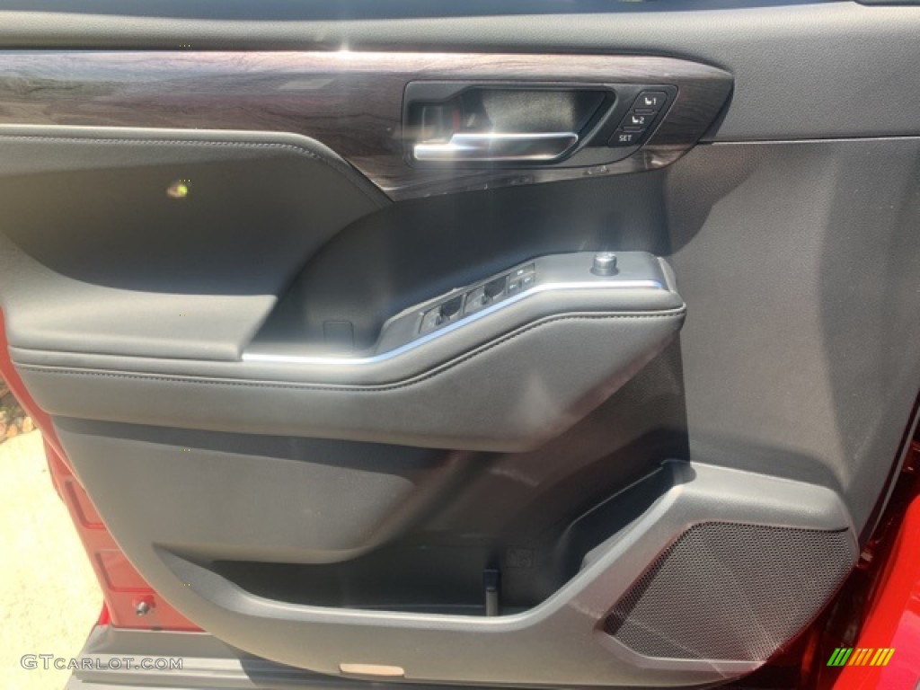2021 Highlander Hybrid Platinum AWD - Ruby Flare Pearl / Black photo #19