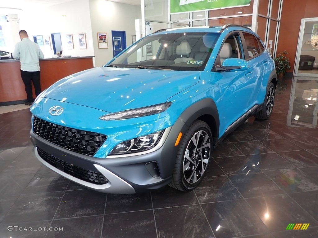 2022 Teal Isle Hyundai Kona Limited AWD 141991314 Photo 5 GTCarLot