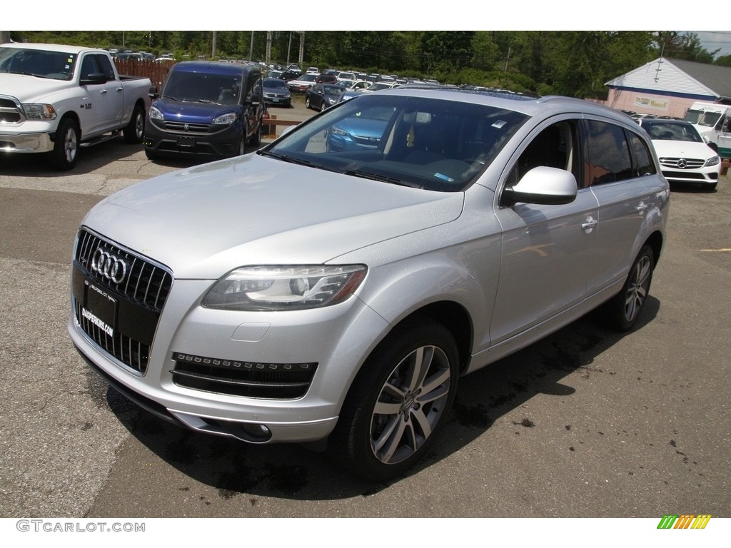 2014 Q7 3.0 TDI quattro - Ice Silver Metallic / Black photo #1