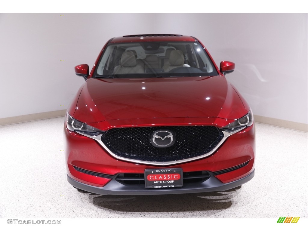 2018 CX-5 Touring AWD - Soul Red Crystal Metallic / Parchment photo #2
