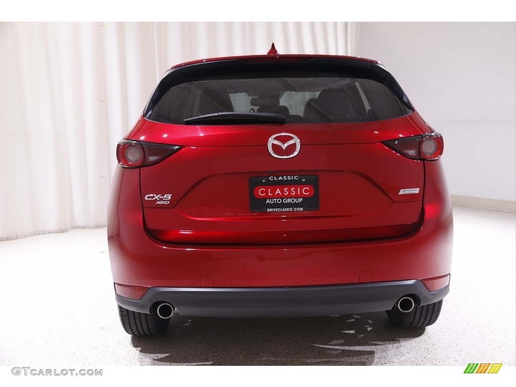 2018 CX-5 Touring AWD - Soul Red Crystal Metallic / Parchment photo #16