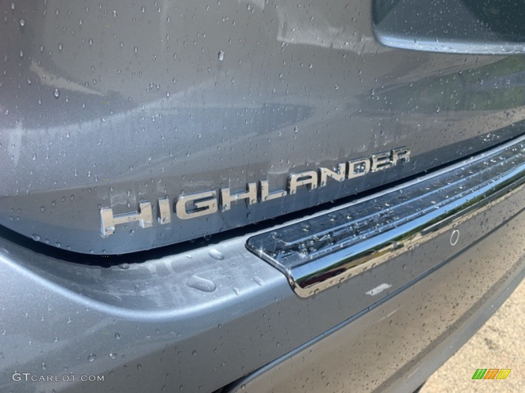 2021 Highlander Hybrid Platinum AWD - Moon Dust / Black photo #19