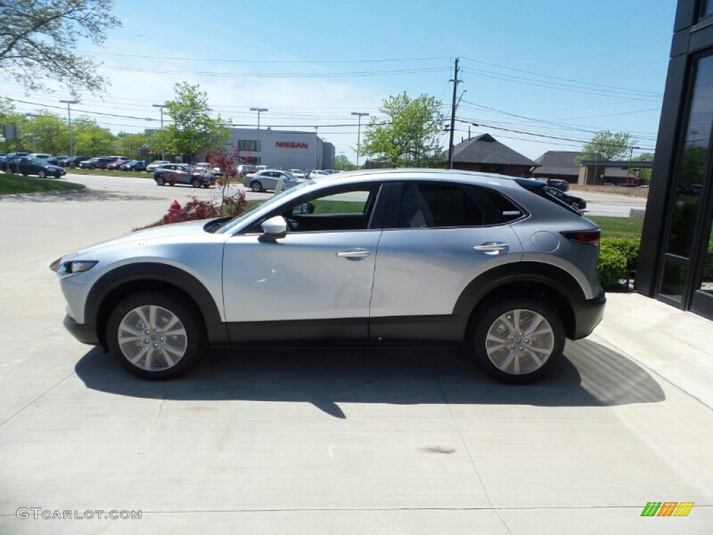 2021 CX-30 Preferred AWD - Sonic Silver Metallic / Black photo #6