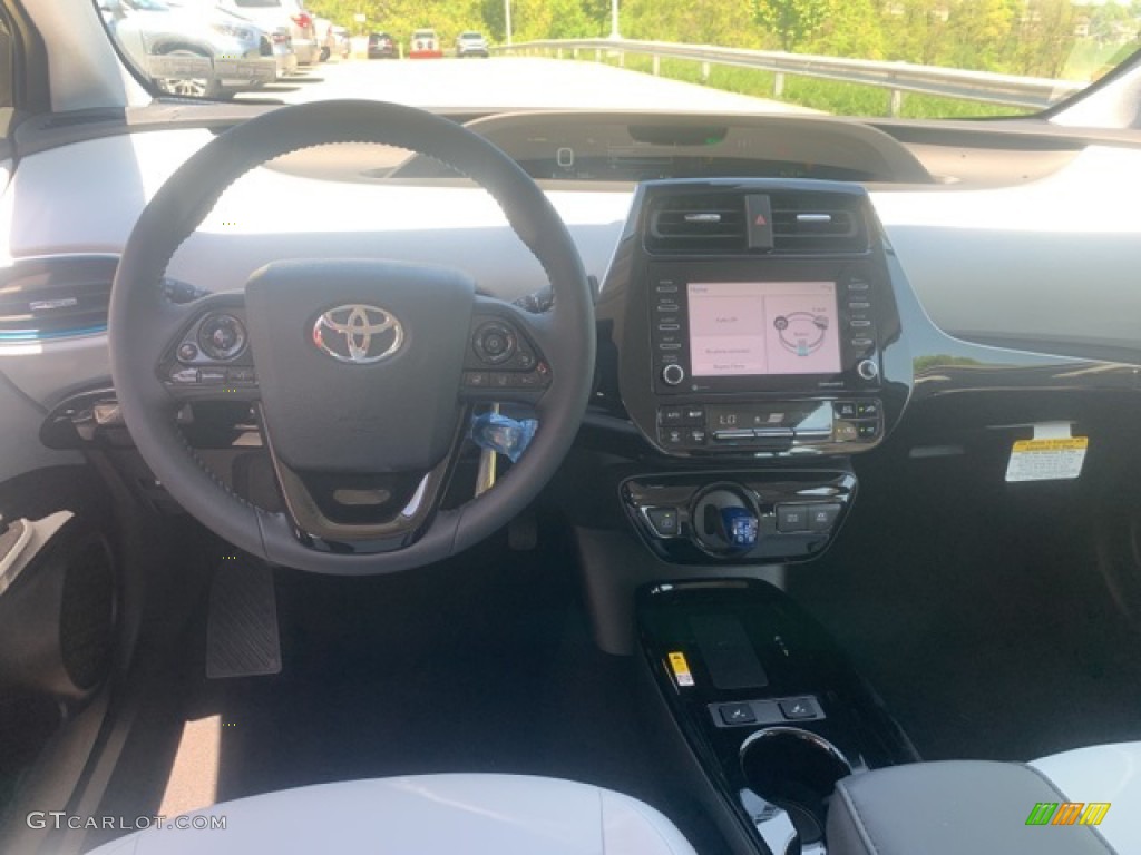 2021 Prius XLE AWD-e - Magnetic Gray Metallic / Moonstone photo #3