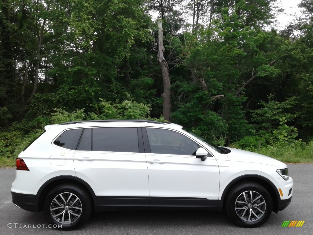 Pure White 2019 Volkswagen Tiguan SE Exterior Photo #141997506